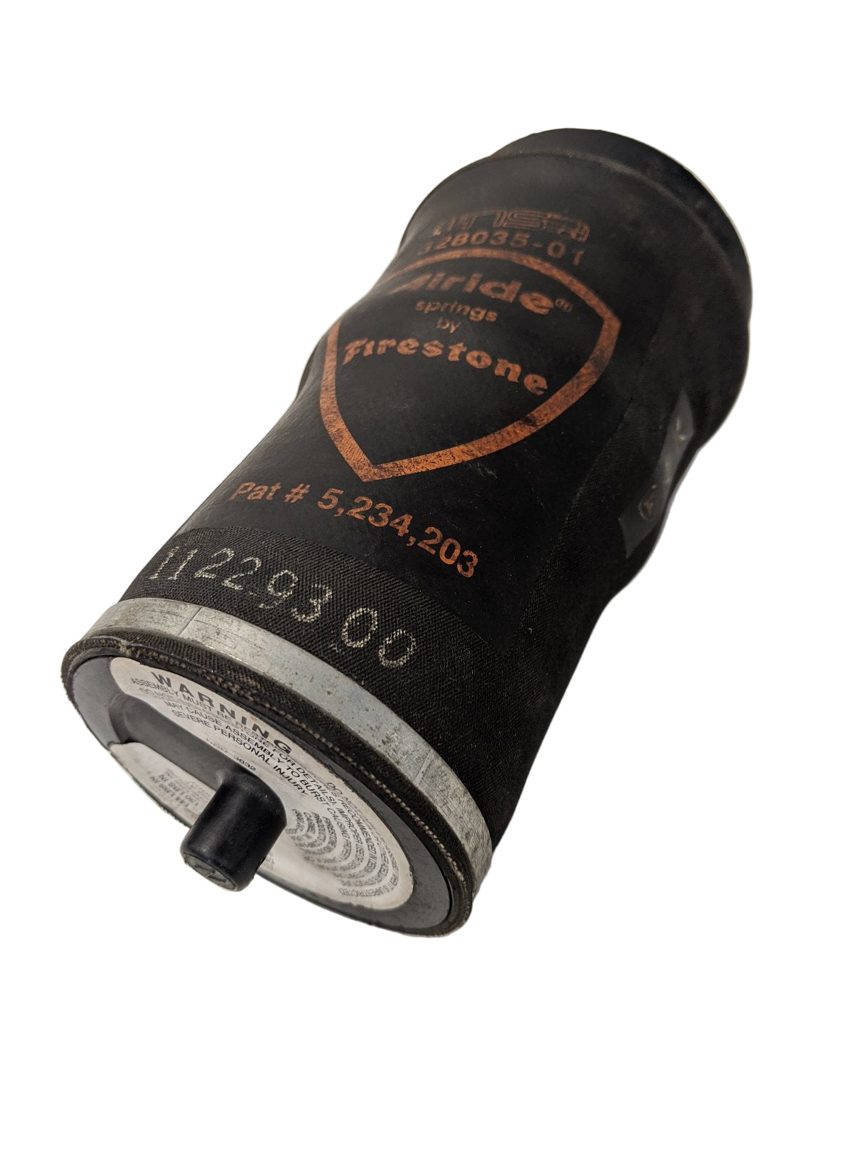 Used Firestone Airide Sleeve Style Air Spring - P/N 328035-01