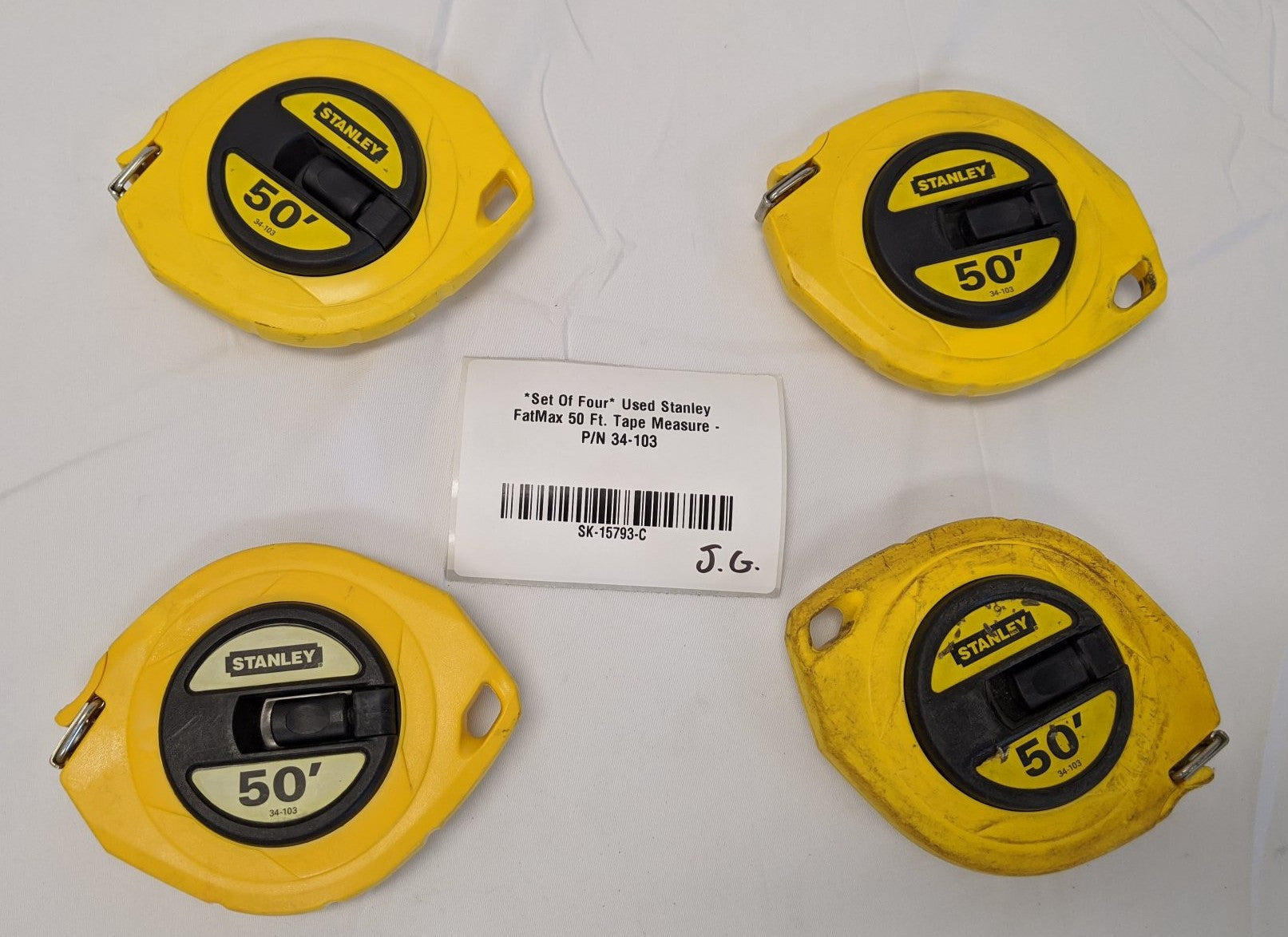 Stanley 50' Tape Measure - 4-Pack - 34-103