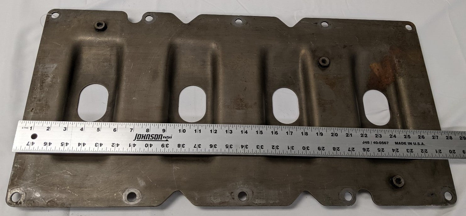 Used Cummins ISX Block Stiffener Plate | P/N 3680425