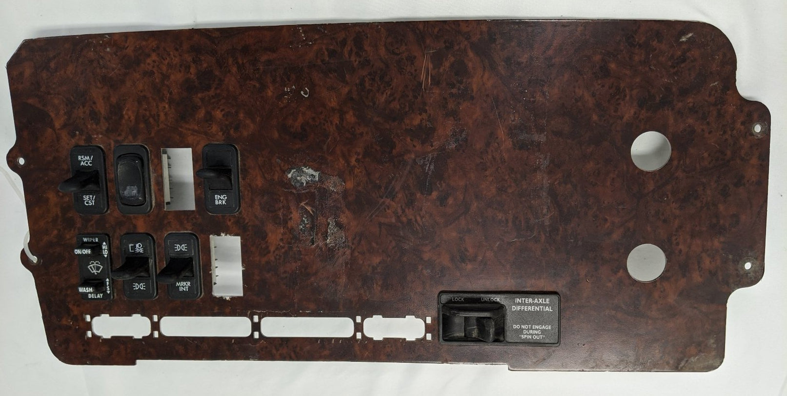 Used Freightliner Columbia Center Instrument Dash Panel  - P/N 22-45867-000