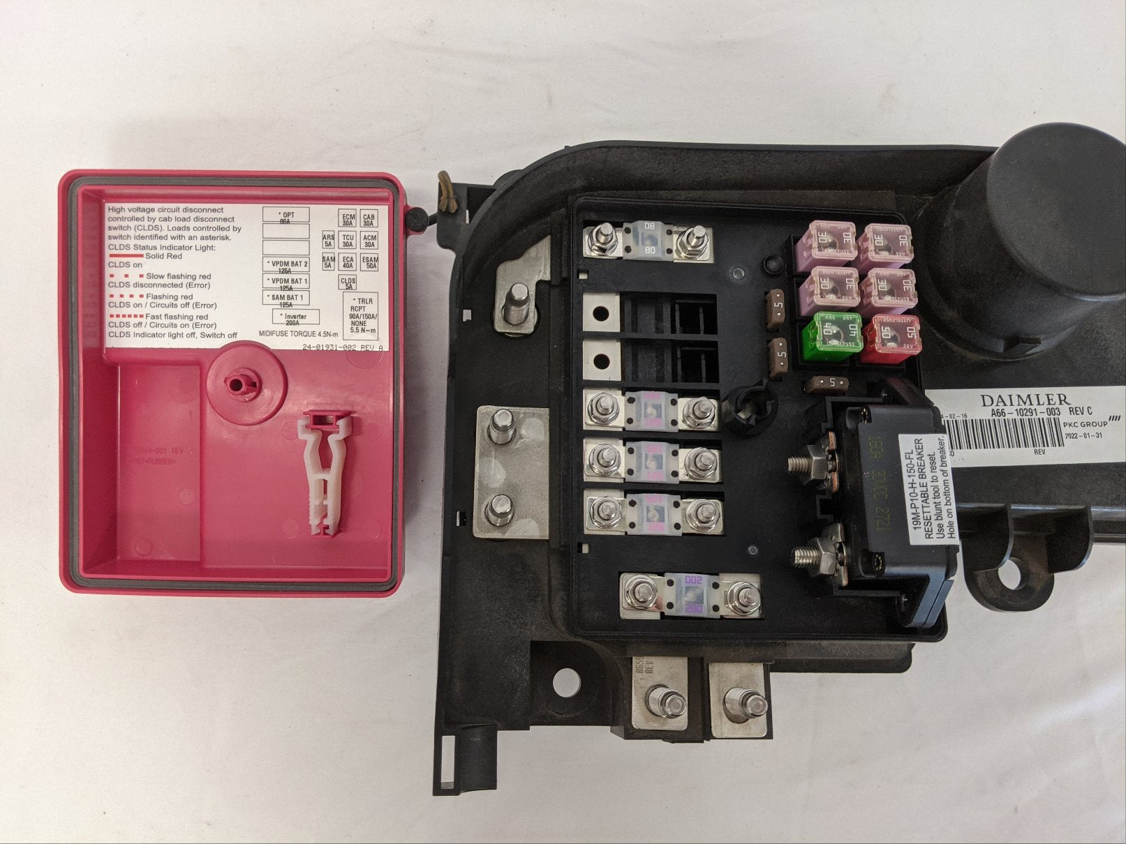 Daimler P4 APS3 HL 150 CB Main Power Module - P/N  A66-10291-003 (10171316044092)