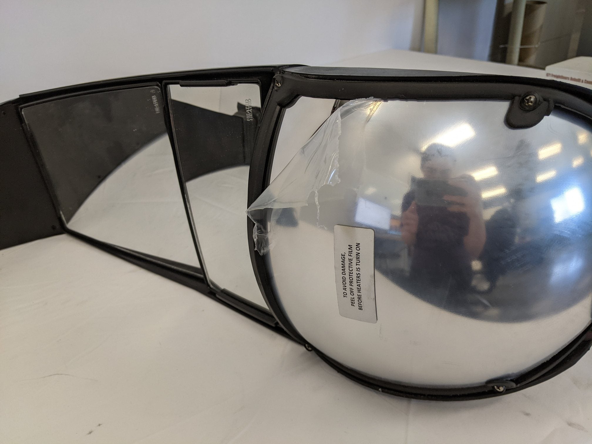 Freightliner Rosco L/H Exterior Heated Mirror - P/N RPS 32A2H42BOP (10144385532220)
