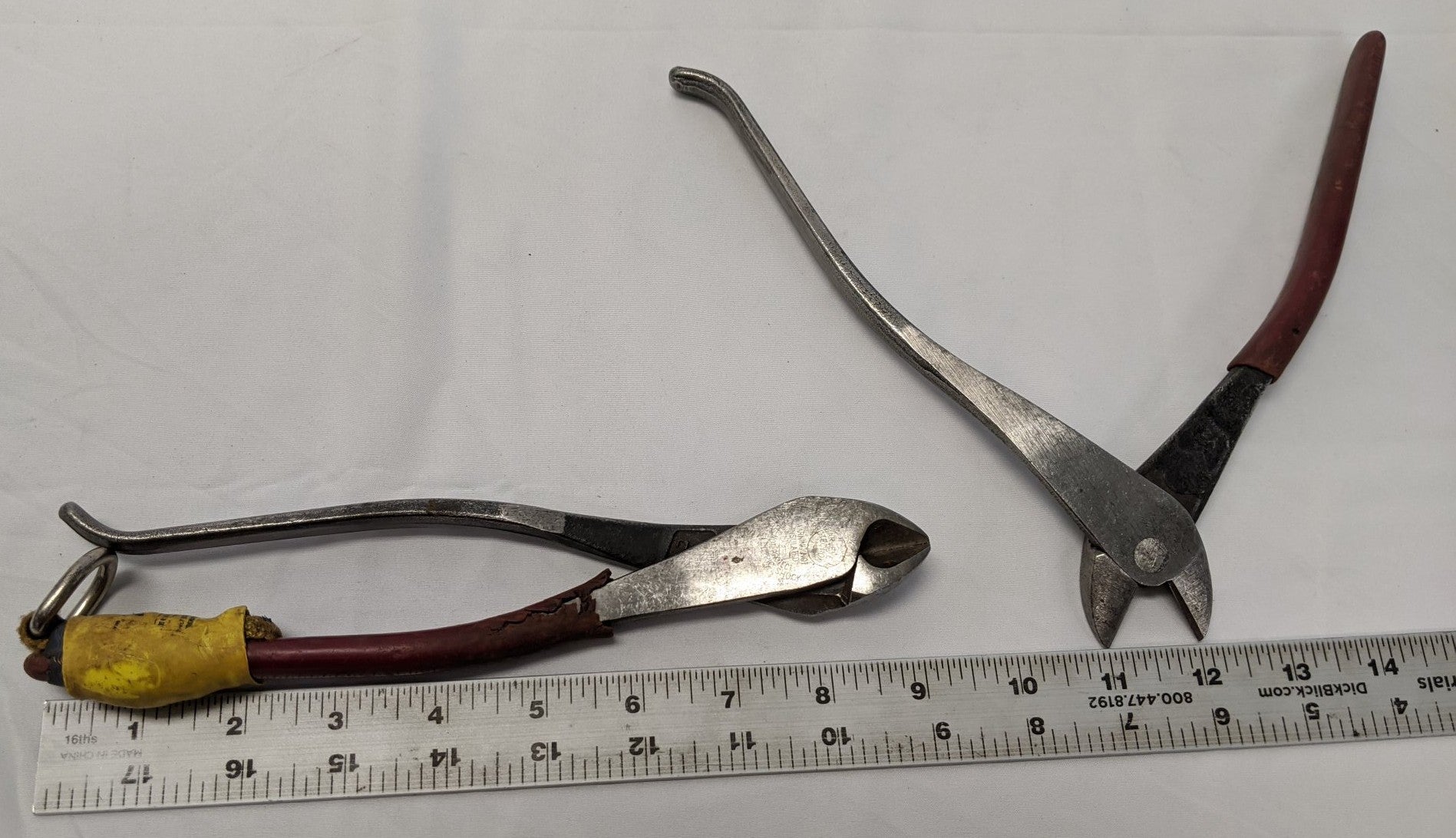 Klein Ironworker Pliers 9" - Lot of 3 - Damaged - D248-9ST