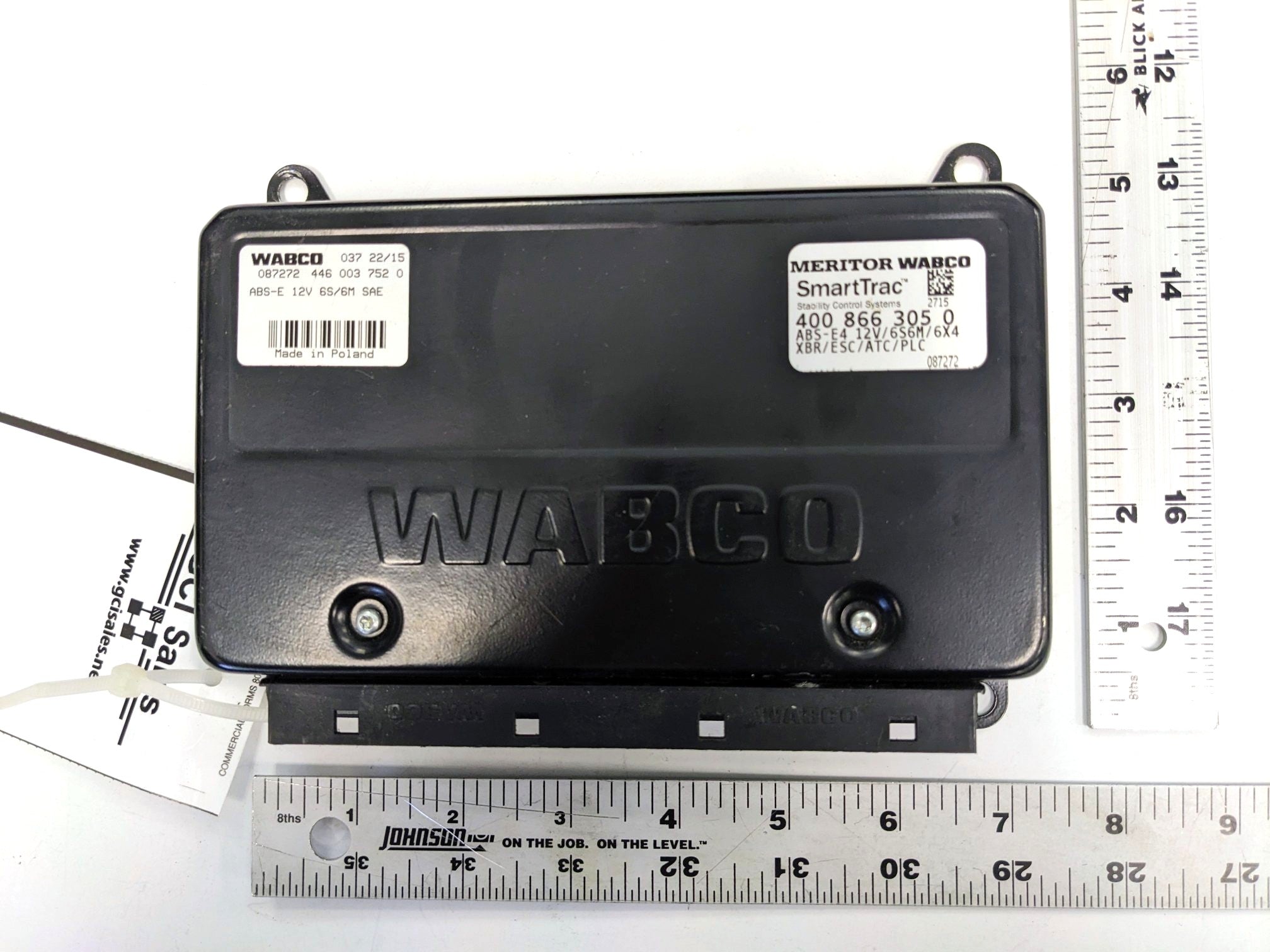 Used Freightliner Wabco Smart Trac ABS ECU Module - P/N WAB 400 866 305 0