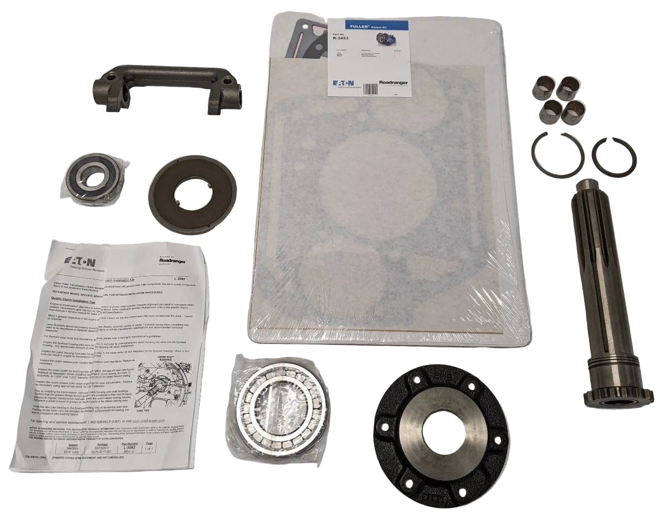 Eaton Fuller Severe Duty Clutch Installation Kit | K3762CL