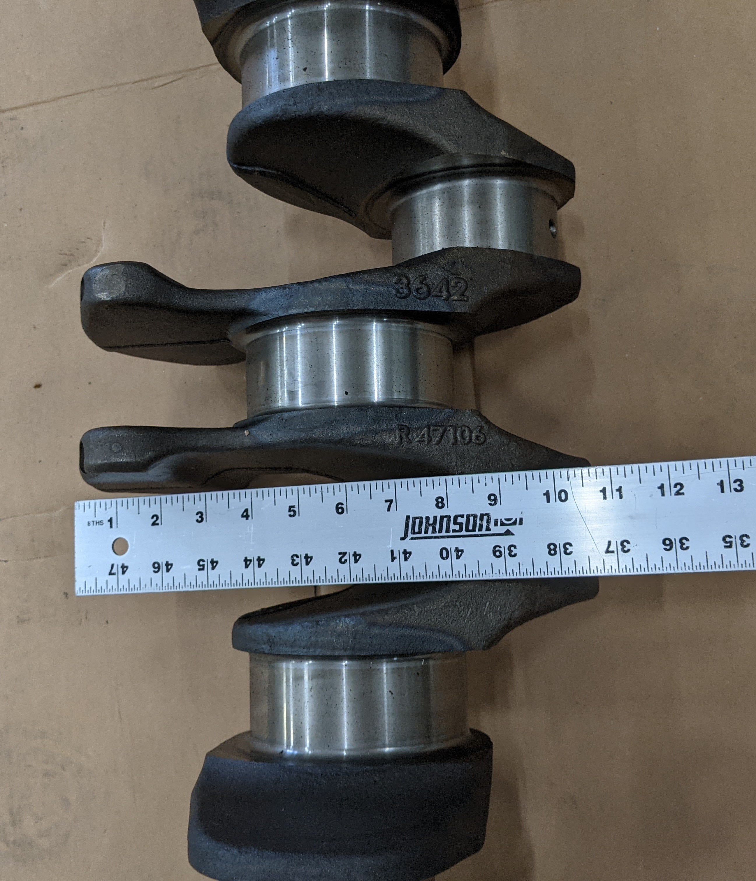 Used Detroit DD15 Crankshaft Assembly | P/N DDE EA4720310001