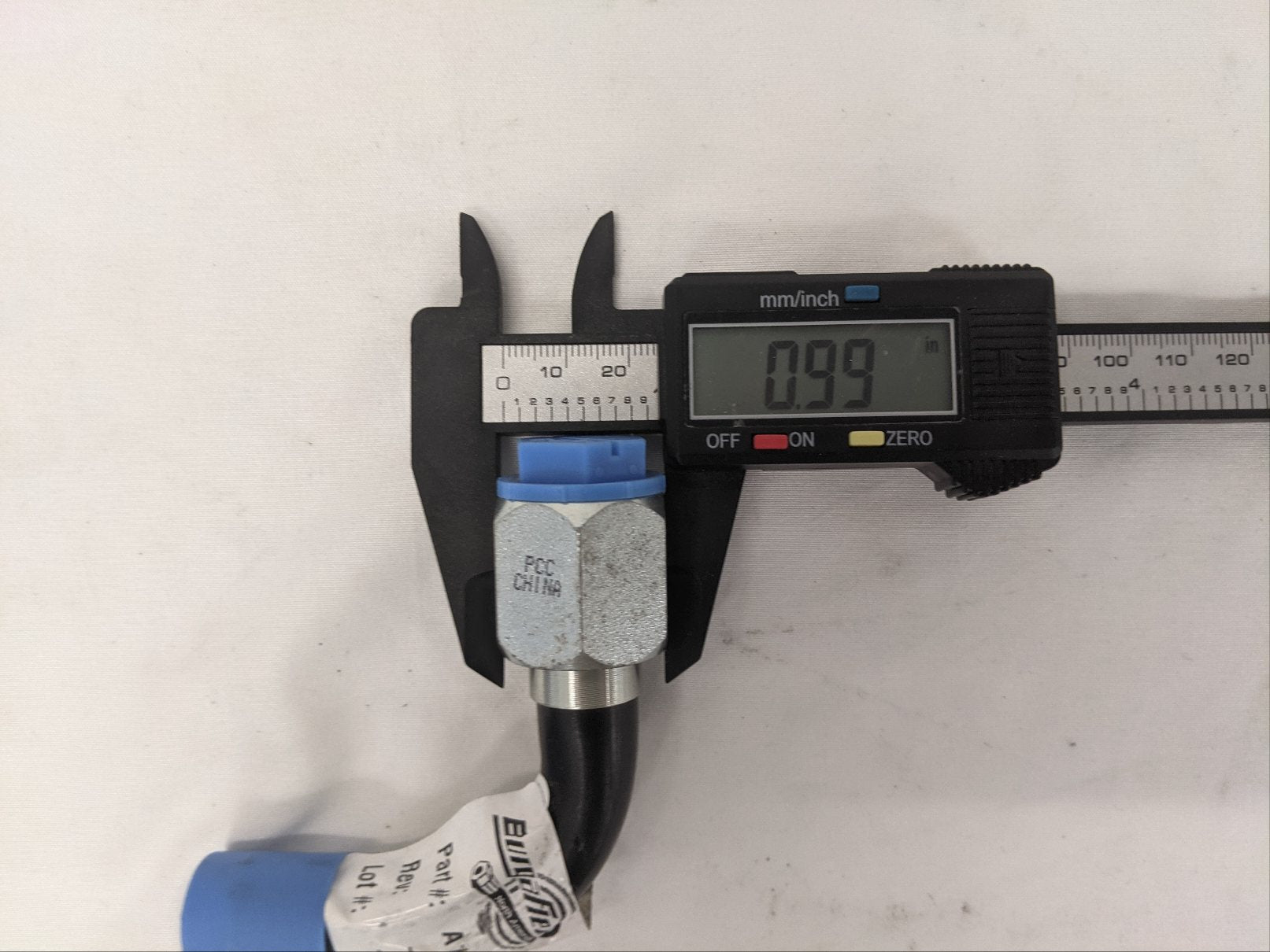 New BurgaFlex Freightliner 90 Deg. Elbow Power Steering Line - P/N A14-19319-000