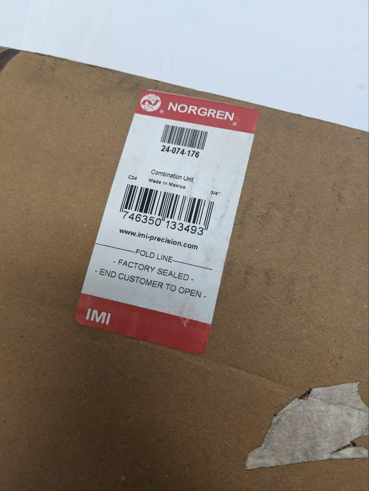Norgren Air Unloader 2 Filter Relay Valve | NRG 24-074-176