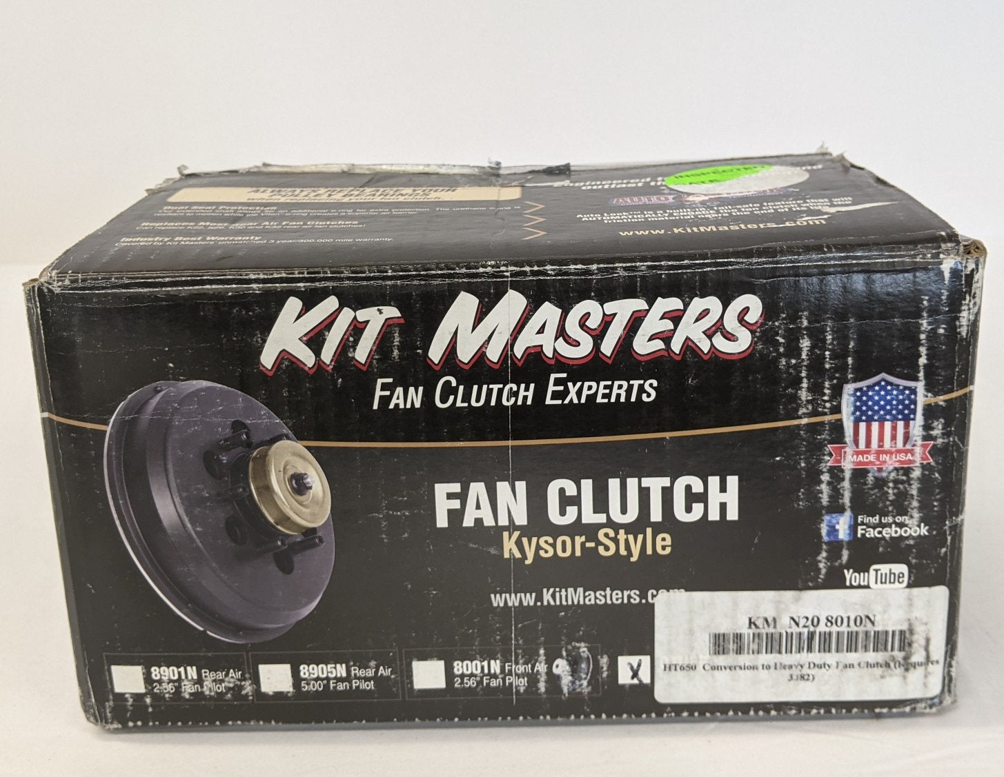 Ht650 Conversion Fan Clutch - KM N20 8010N - New