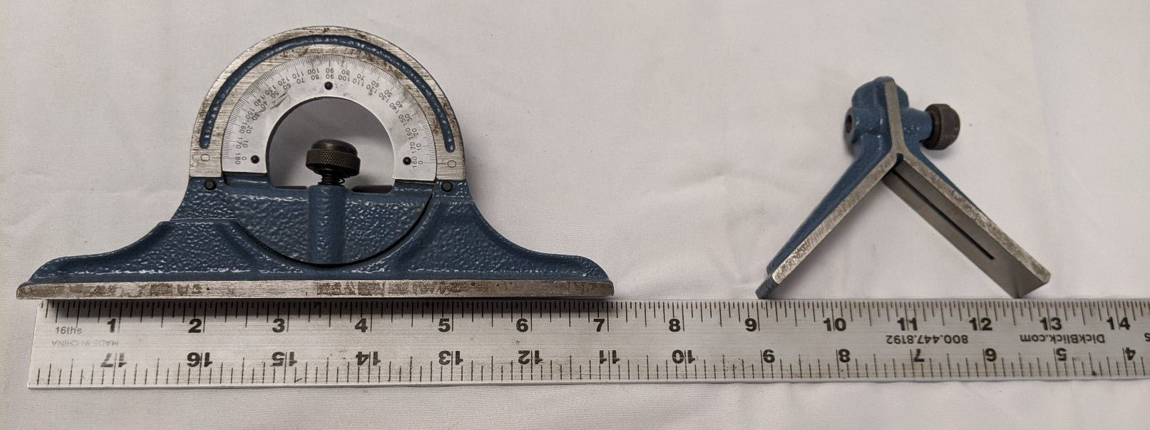 Westward Combination Square Parts Protractor Center 4KU80