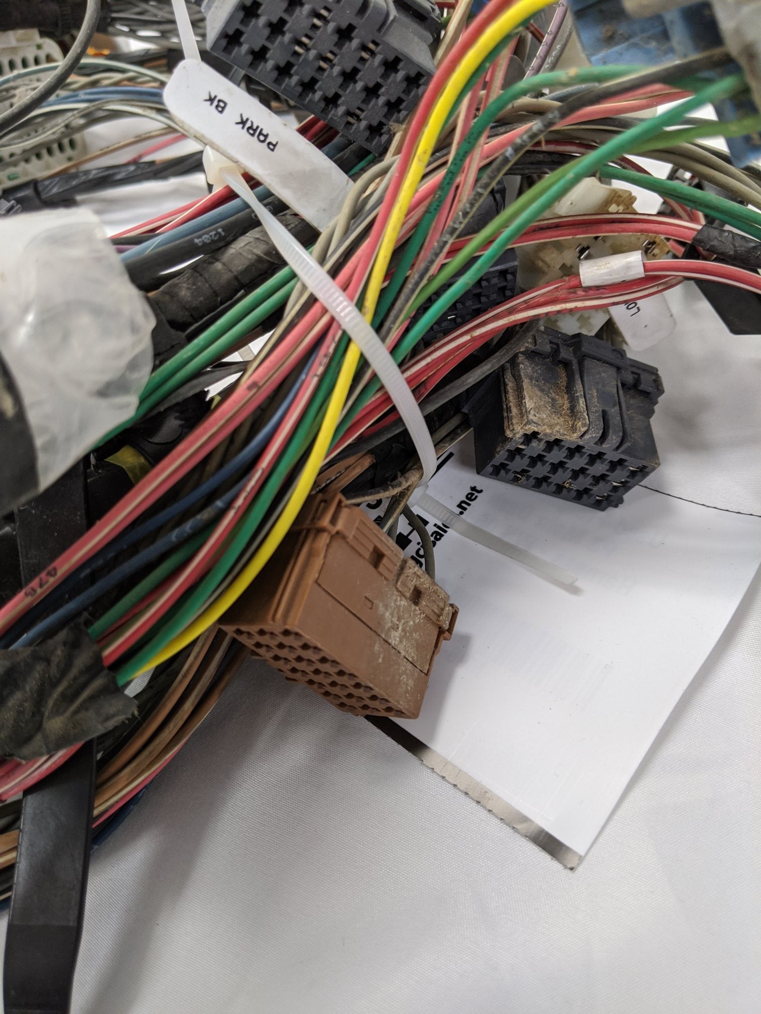 Used Freightliner Cascadia P3 Main Dash Wiring Harness - P/N 06-00003-091