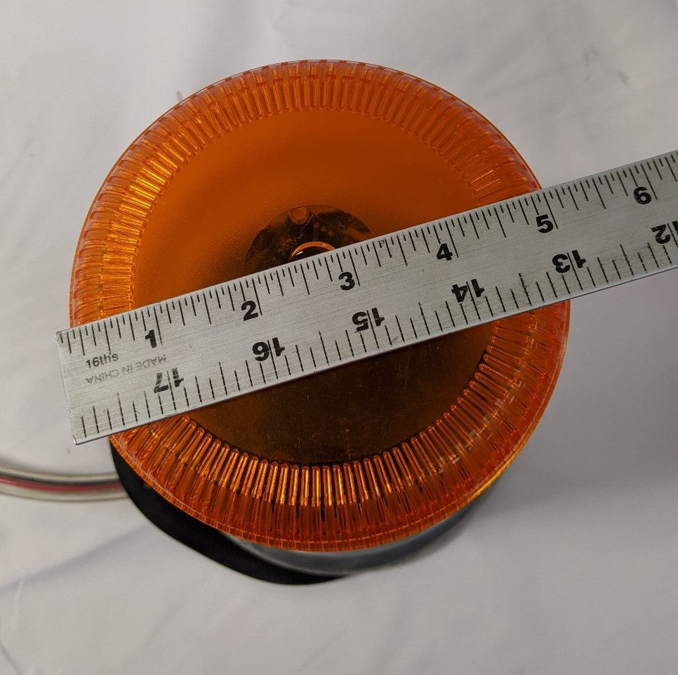 Grote 7773 Yellow Medium Height Strobe Light - P/N A06-22008-017