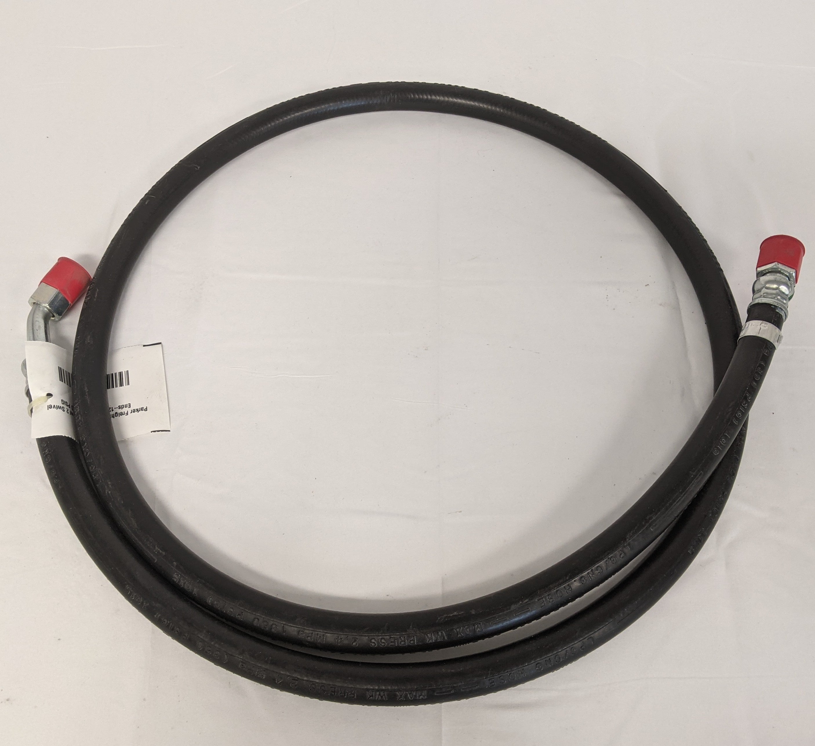 Parker Freightliner Air Hose w/ 2 Swivel Ends--12.5mm 1/2” 350 PSIG - #SS23CG-10 (4333919600726)