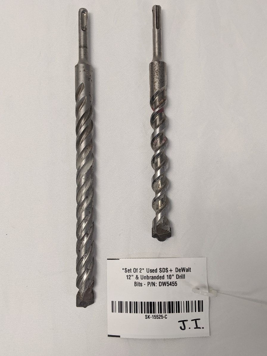 DeWalt SDS+ 3/4" Drill Bit Set - 2pc 12" 10" - DW5455