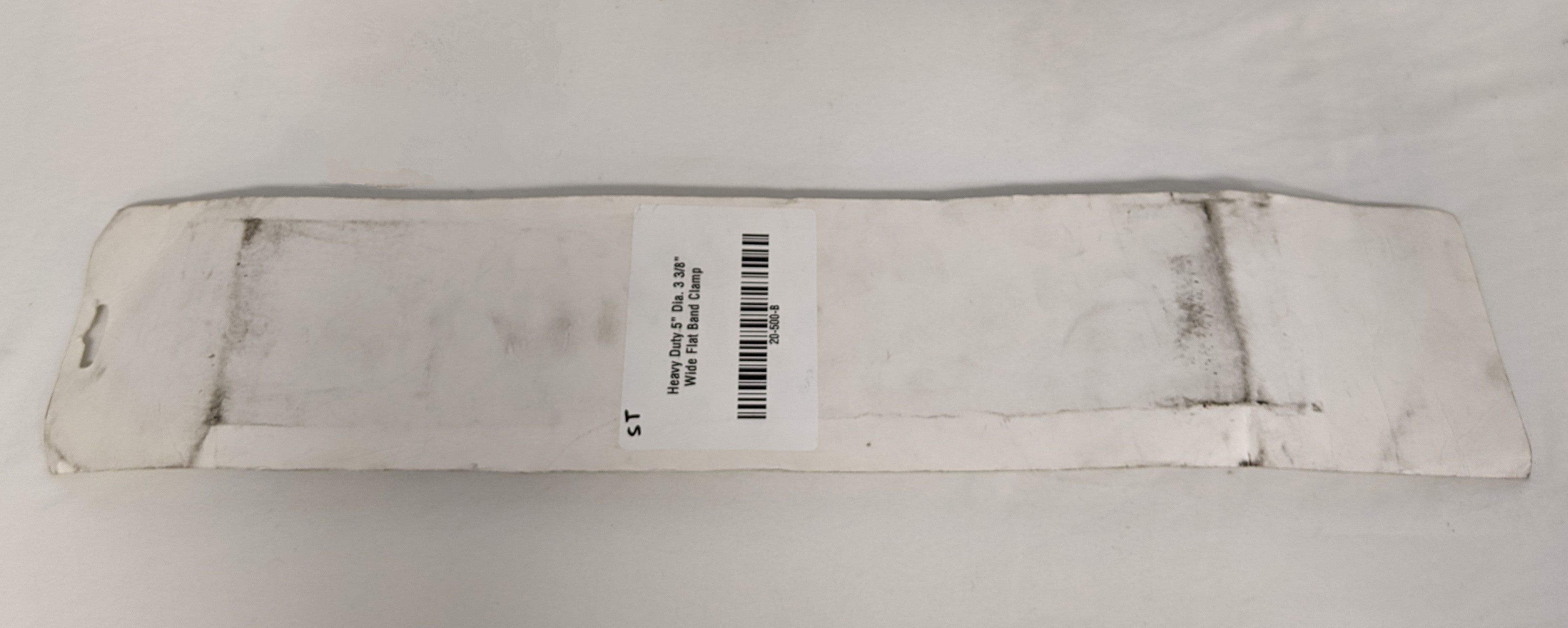 Heavy Duty 5" Dia. 3 3/8" Wide Flat Band Clamp - P/N HDC 20 500 (9902309179708)
