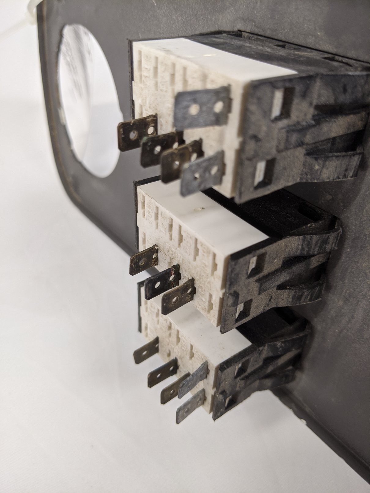 Used Freightliner Columbia Sleeper Lamp Switch Control Panel - P/N 22-43811-003