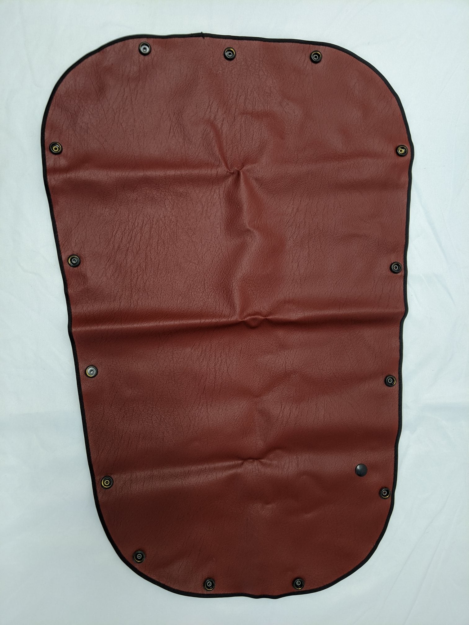 Freightliner LH Red Walk Thru Side Window Curtain  - P/N W18-00018-014