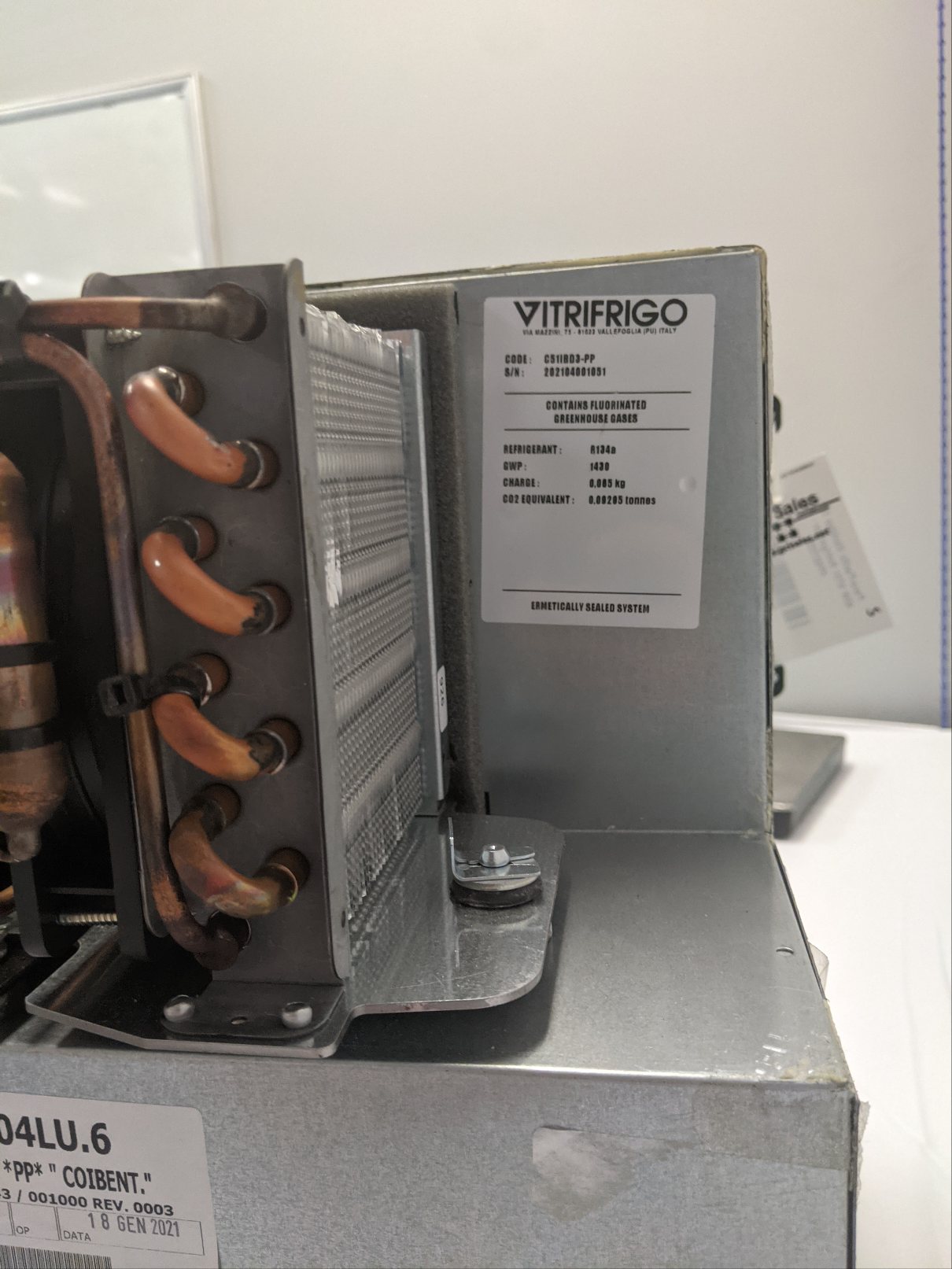 Pana-Pacific Vitrifrigo 12V 40W VF51 Refrigerator - P/N PP607228