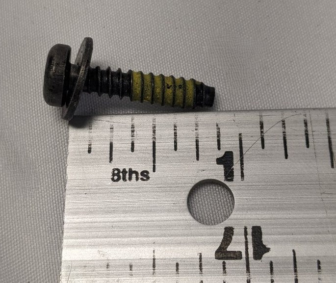 *Lot of 200* New #10-16 X 7/8" Type B Black Oxide Pan Head (Torx) Rolling Screw