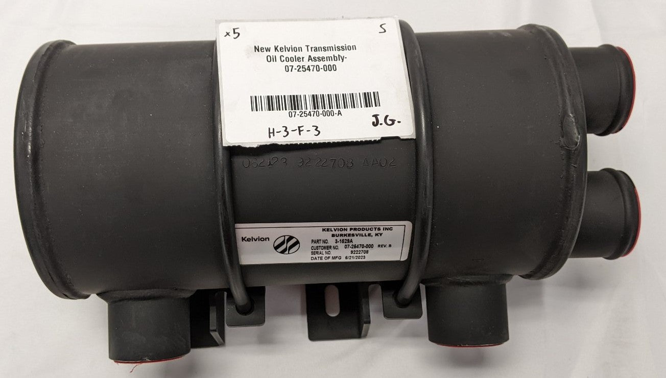 Kelvion Transmission Oil Cooler Assembly 07-25470-000