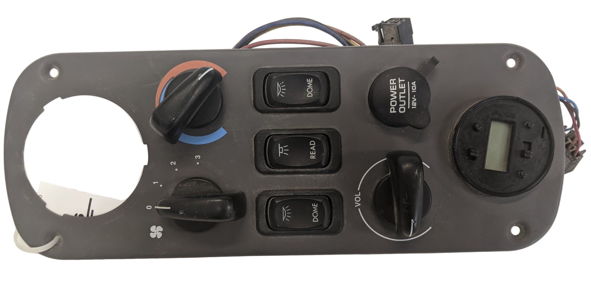 Used Freightliner Columbia Sleeper Cab Control Panel w/ Alarm - P/N 22-43811-005