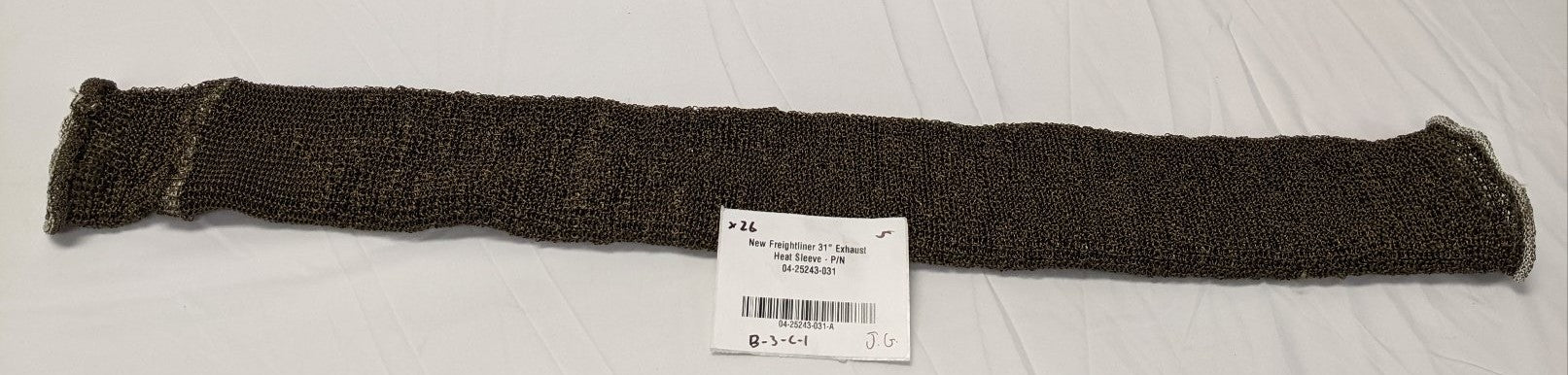Freightliner 31" Exhaust Heat Sleeve Thermoflex | 04-25243-031