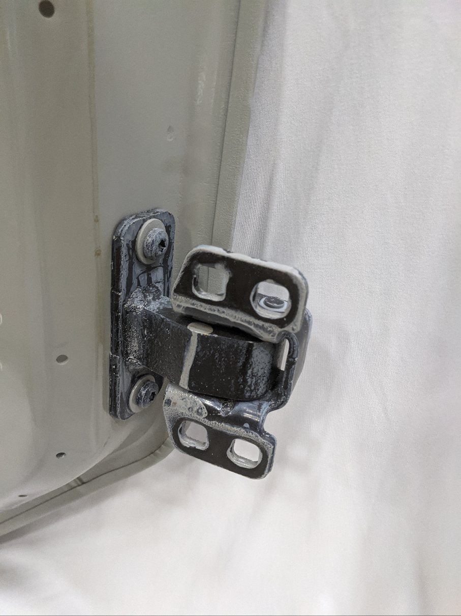 Damaged Freightliner M2 Plus LH (Driver's Side) Door (Bottom Corner Bent)