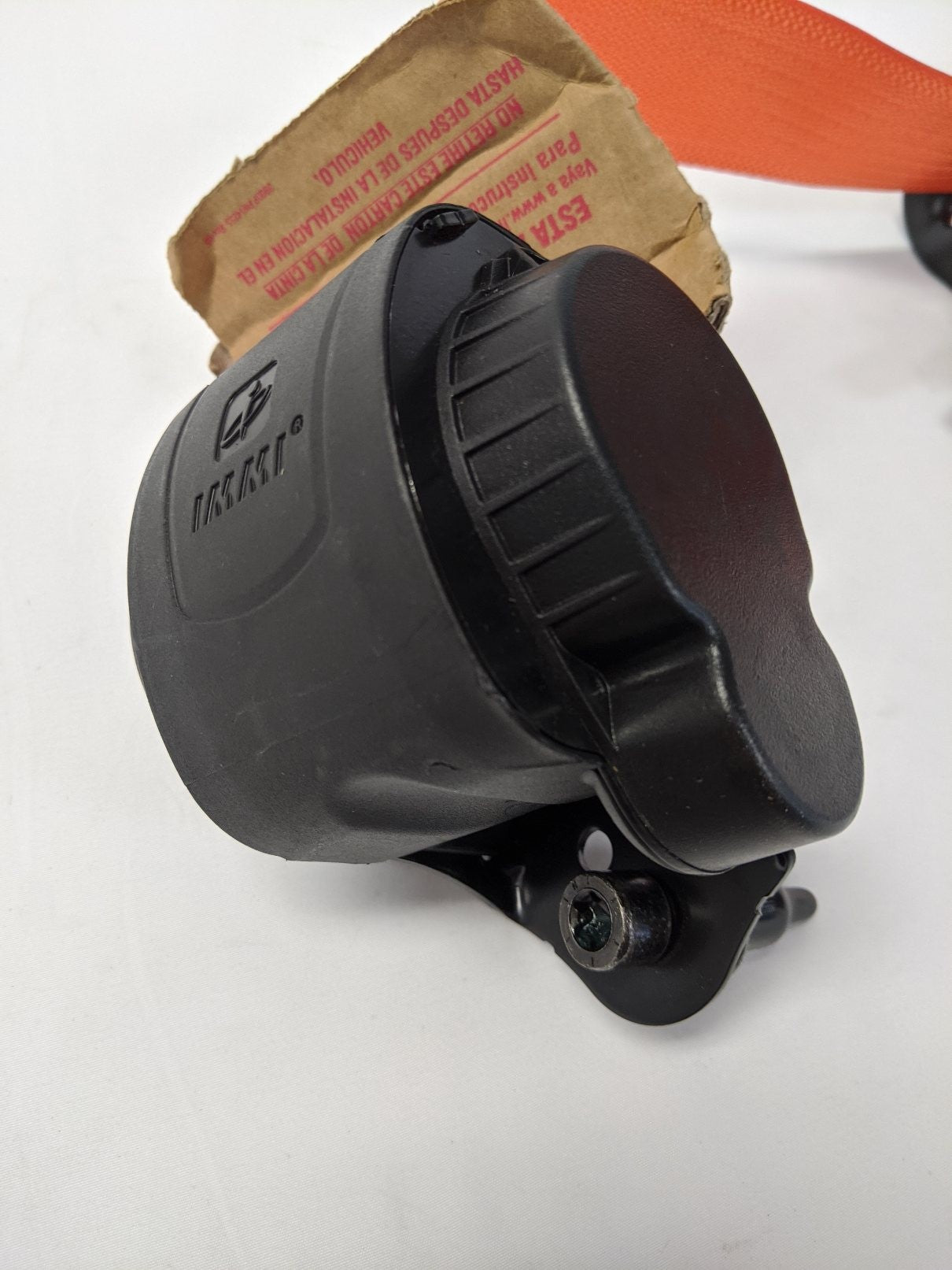 IMMI 3 Point 145 Orange Seat Belt - IMM F154548 - Missing Belt