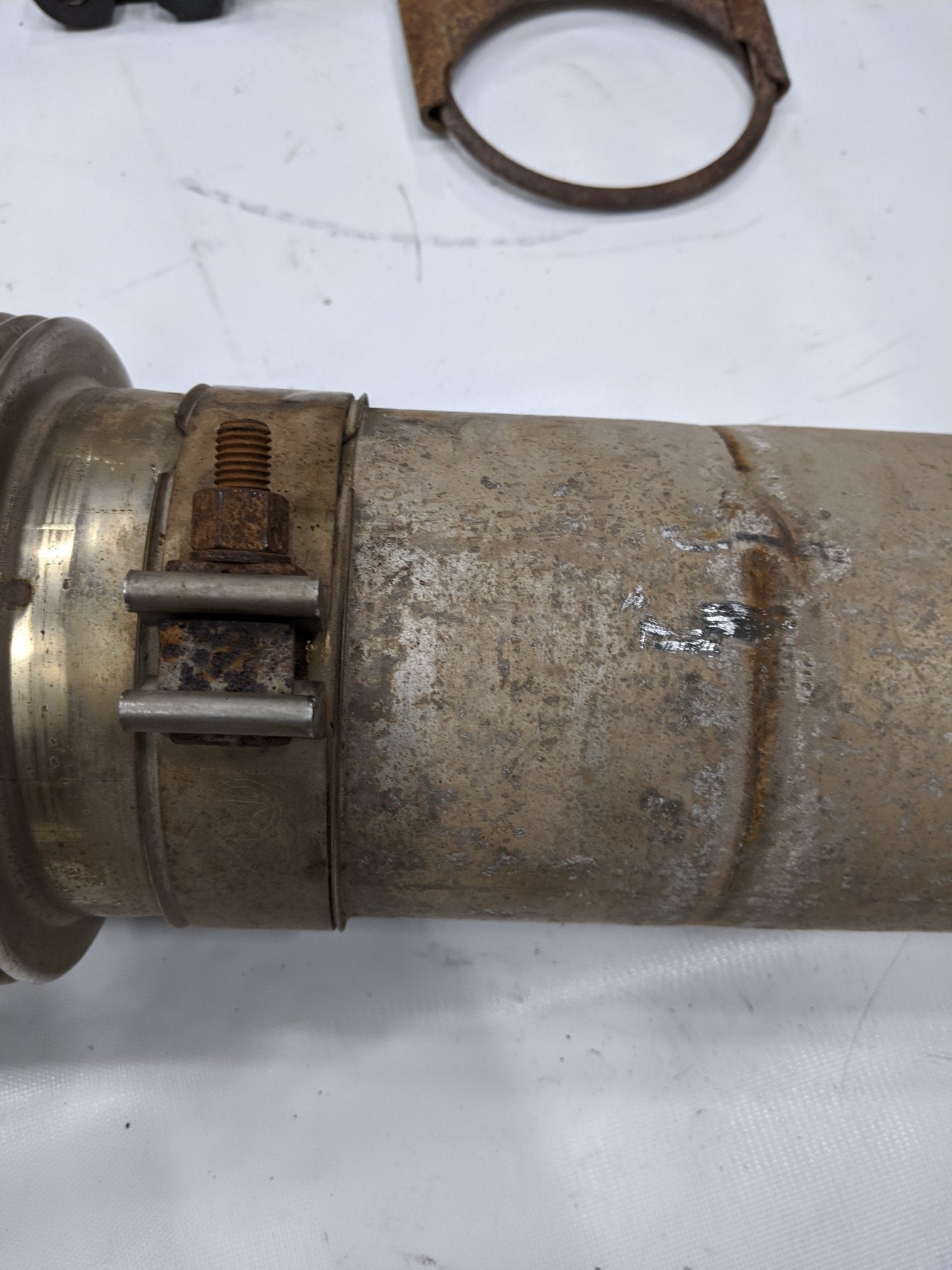 Used Freightliner Cascadia P3 Exhaust Bellows With Pipe - P/N 04-25397-001