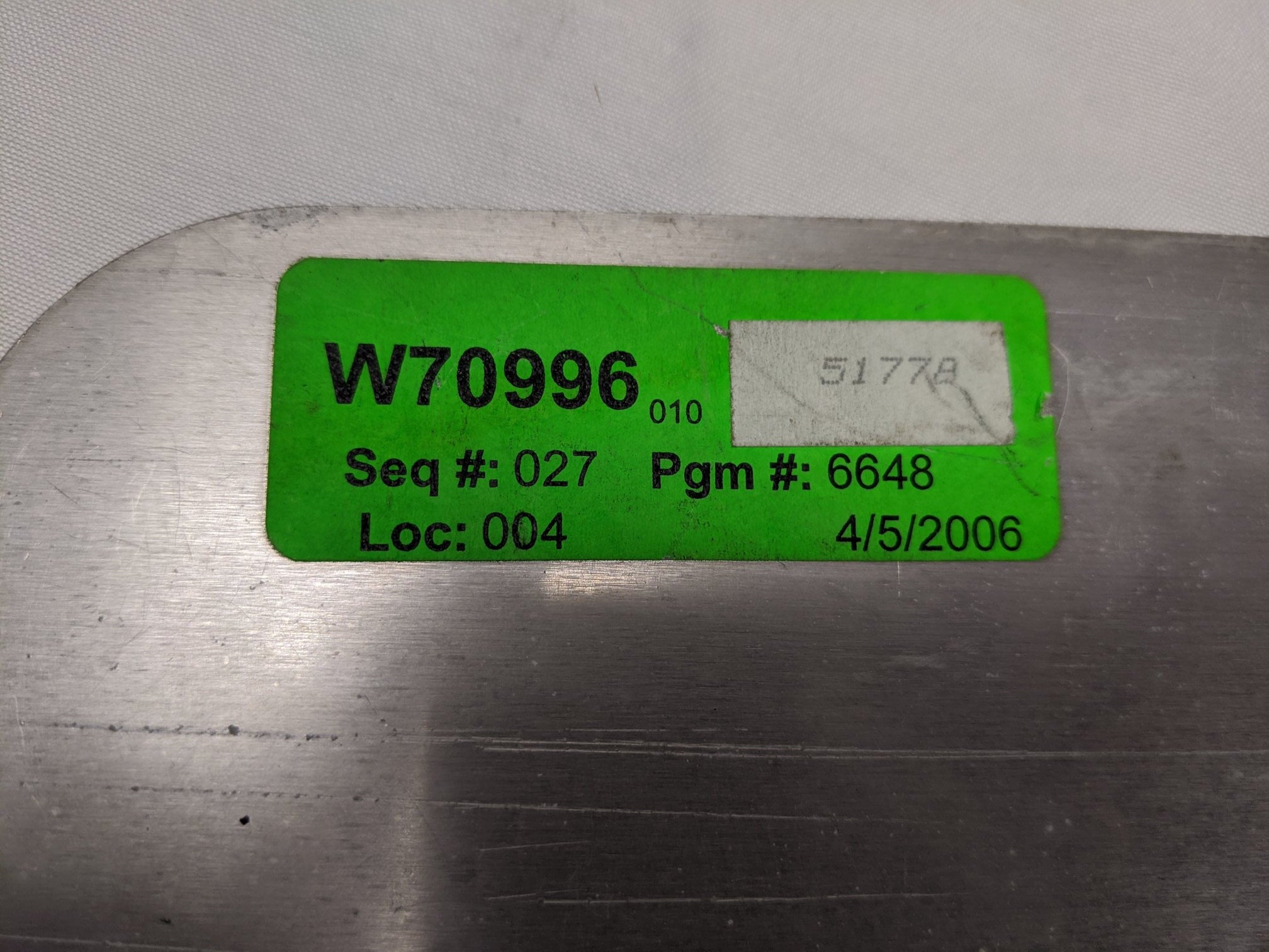 22-45867-010 - Freightliner Blank Instrument Dash Panel (used)