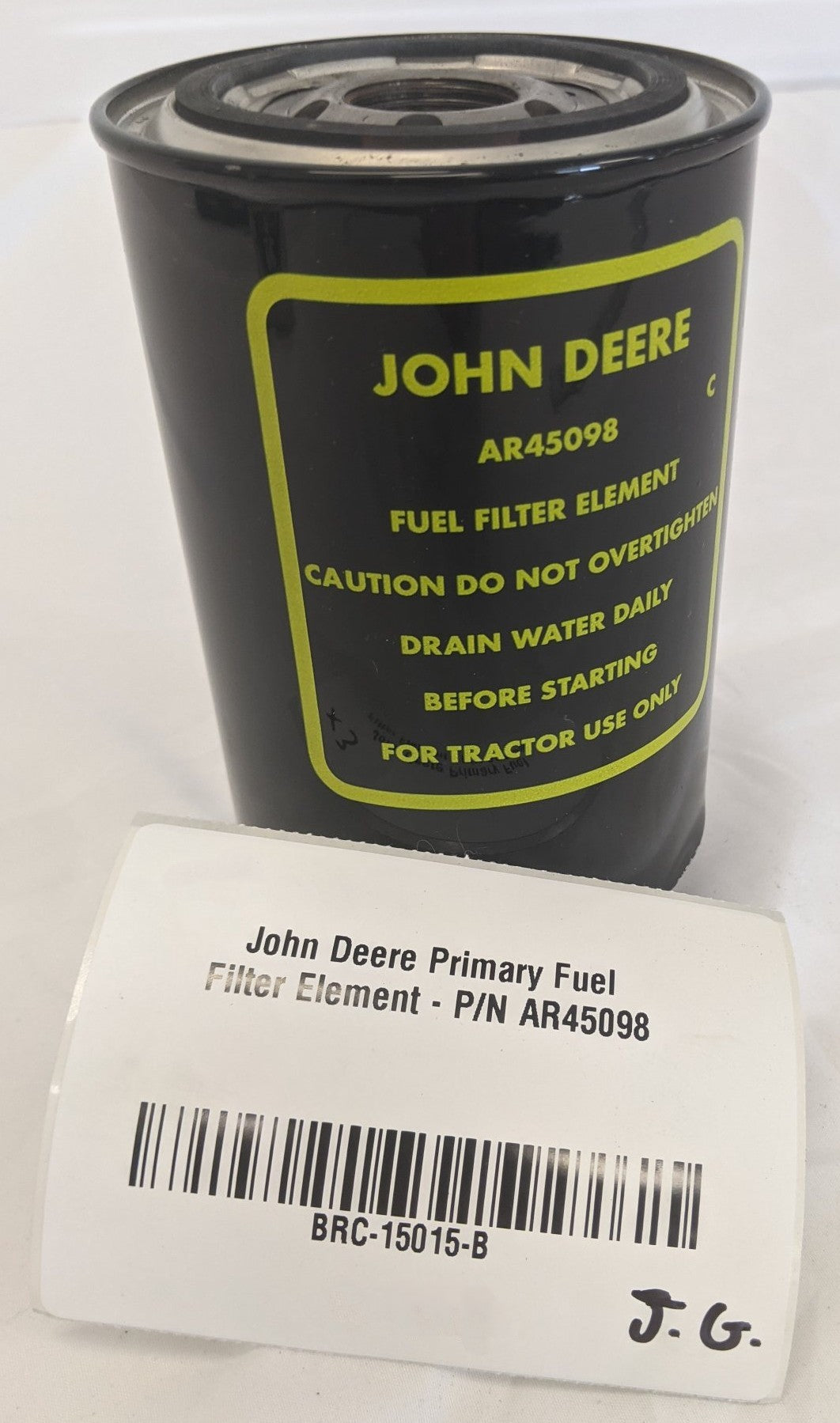 John Deere Primary Fuel Filter Element - P/N AR45098