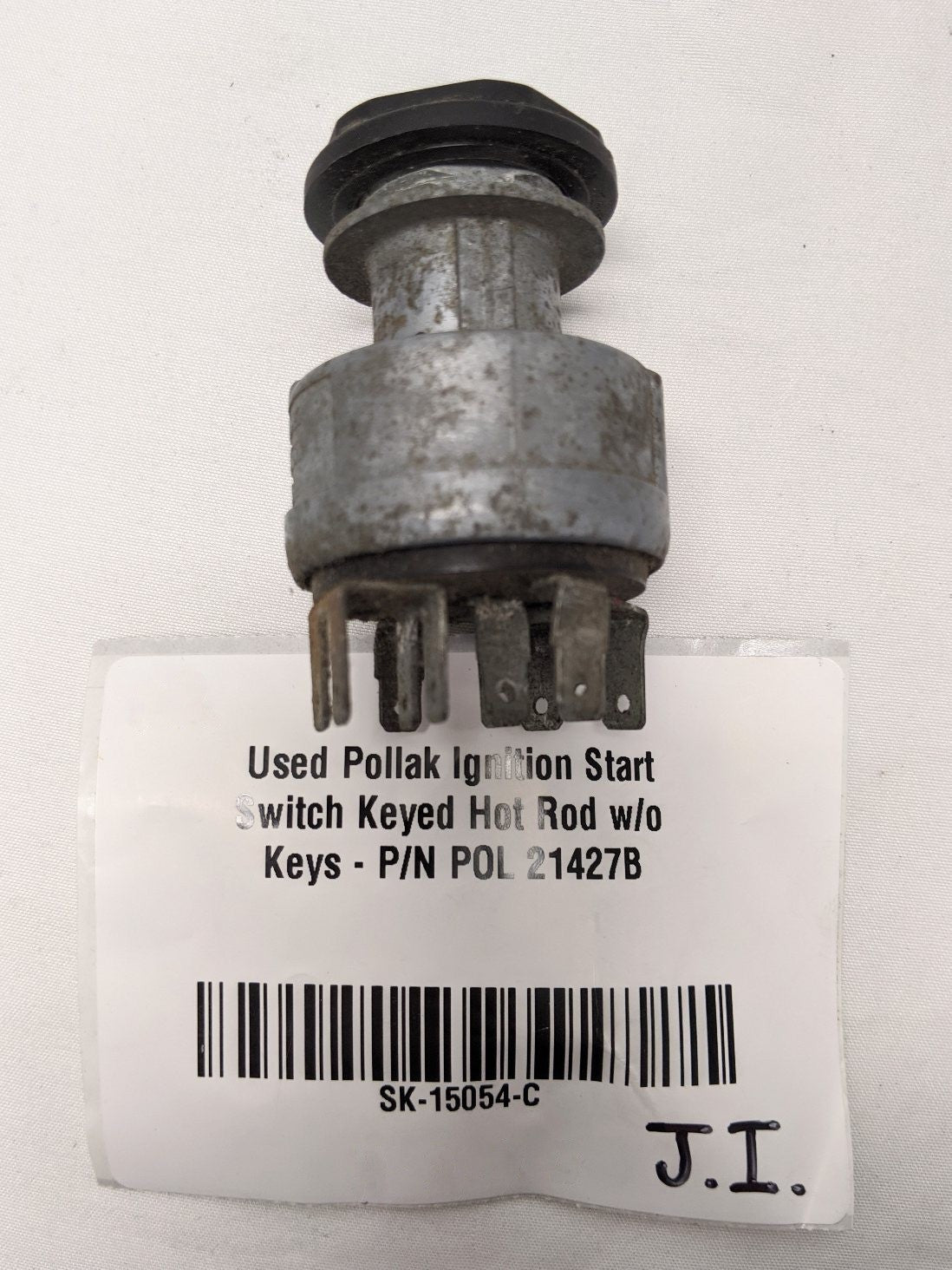 Used Pollak Ignition Start Switch Keyed Hot Rod w/o Keys - P/N POL 21427B