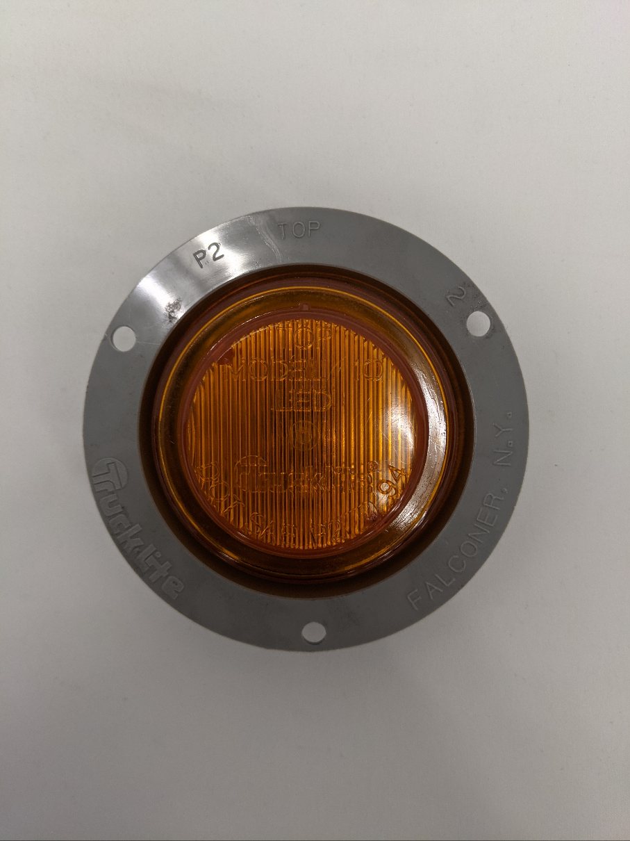 New Truck-Lite Yellow LED With Flange Marker Light - P/N 10251Y (10109640573244)