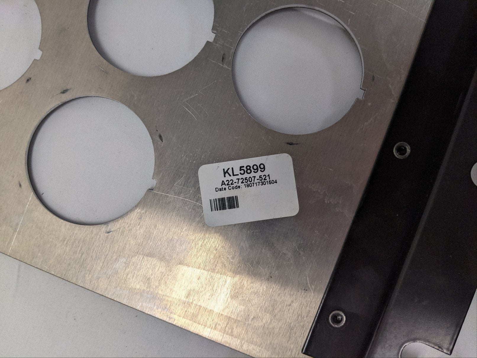 Western Star 4700 5700 Blank Dash Cluster Instrument Panel -  P/N A22-72390-001