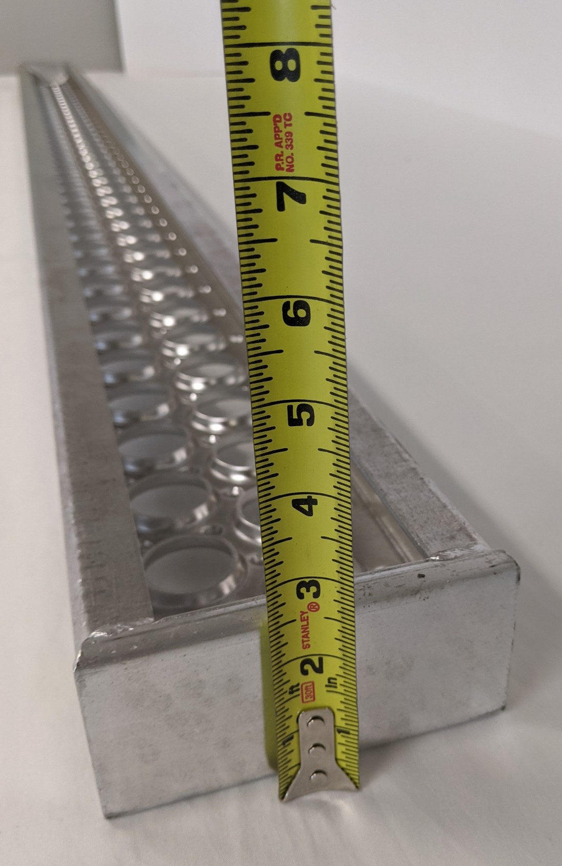 Freightliner 5" x 79" Polished Fuel Tank Strap Step - P/N A22-77215-200 (9948277735740)