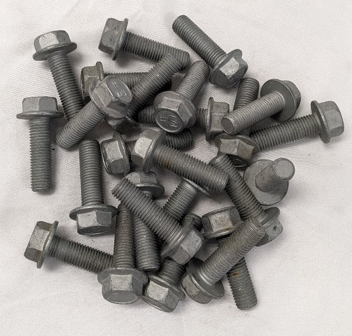 *Lot of 25* New M12-1.5mm x 40mm Fully Threaded Grade 10.9 Steel Hex Bolts