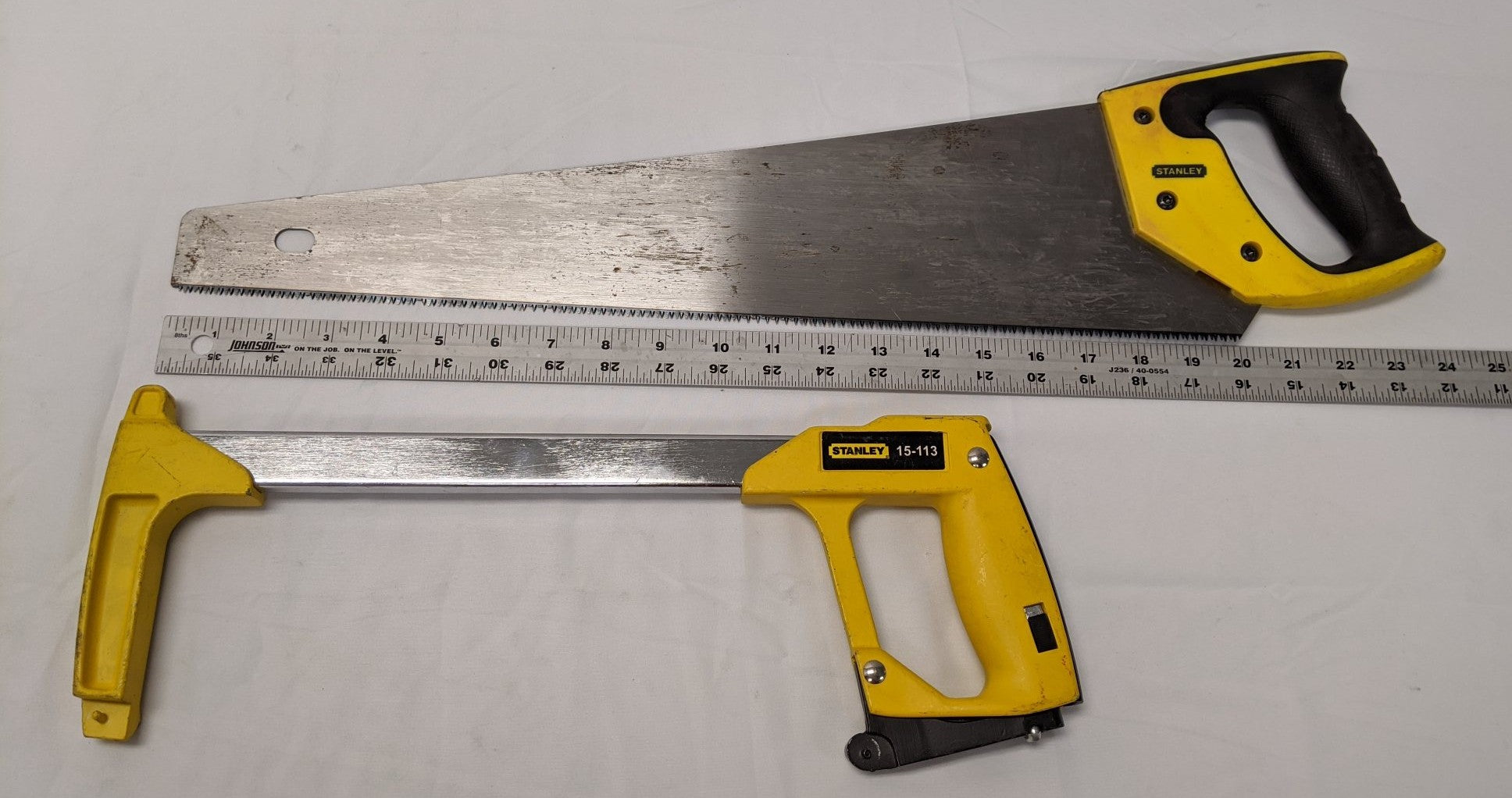 Stanley Lufkin Construction Tool Set 11 Piece - Levels Saws Squares Tape Measure