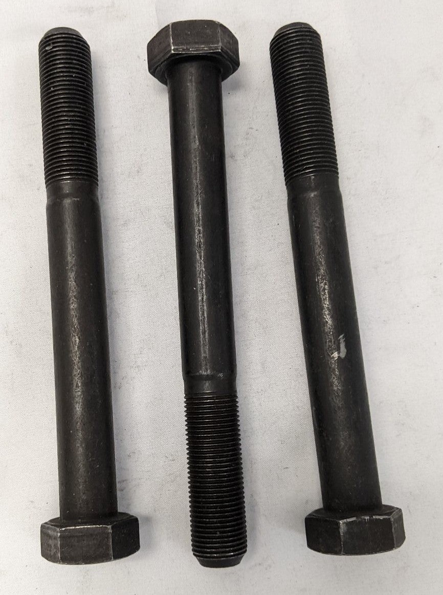 *Lot of 3* New M18-1.5mm x 160mm Partially Threaded Grade 10.9 Steel Hex Bolts