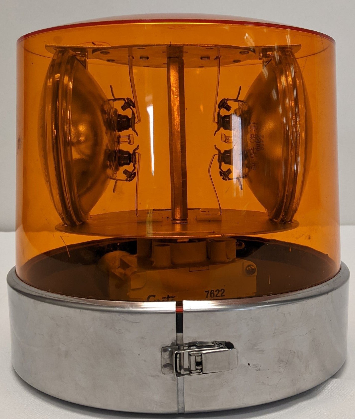 Grote 12V Sealed Beam Revolving Amber Beacon Light - P/N 7622