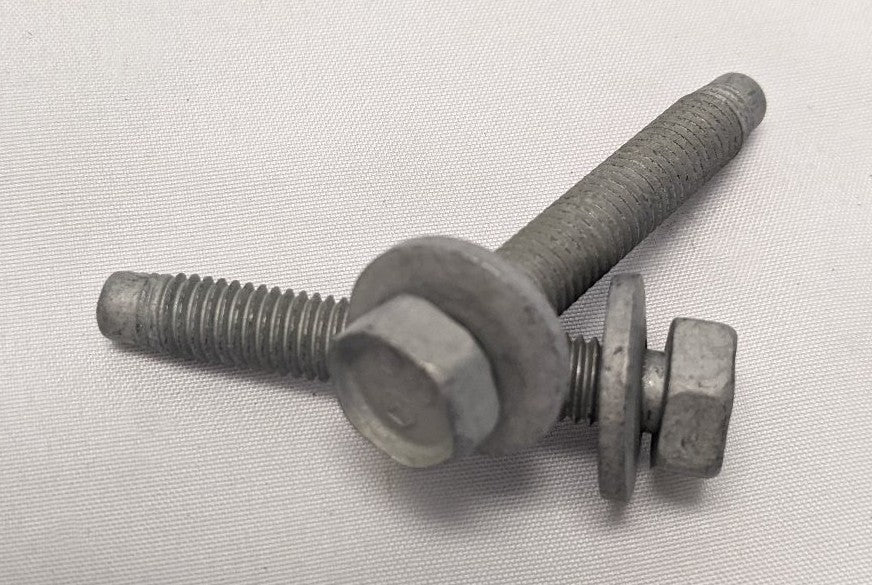 *Lot of 50*New M8-1.25 x 50mm Fully Threaded Grade 8.8 Galvanized Bolts W/Washer