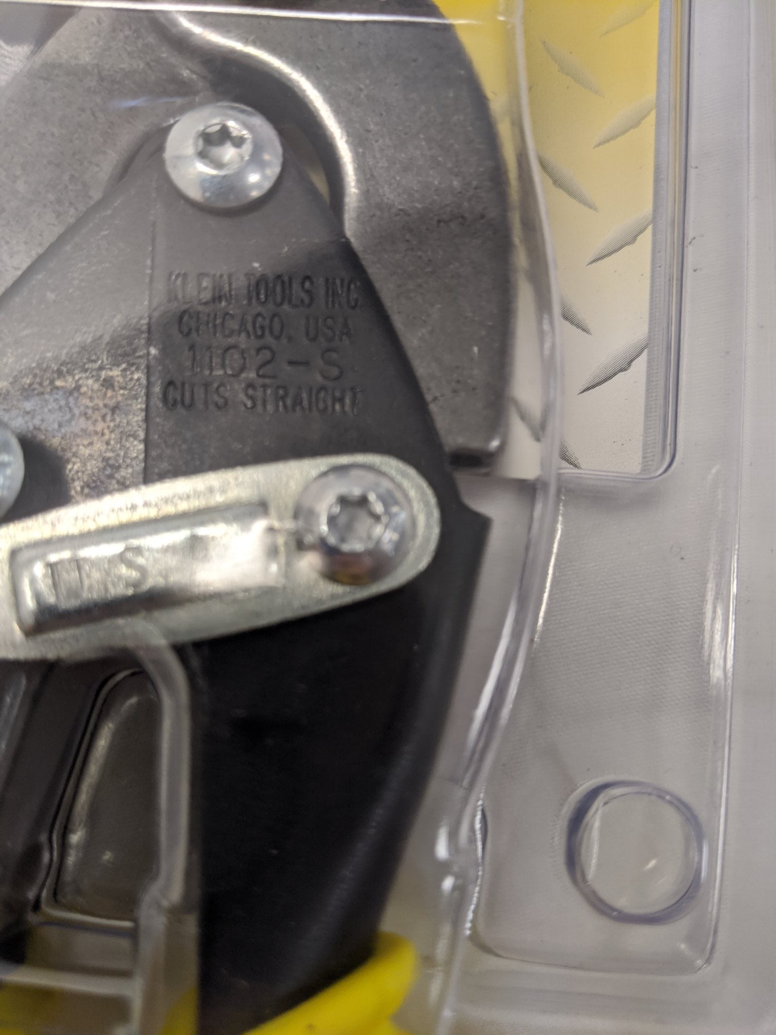 Klein Journeyman Aviation Snips Straight Cut 1.5" J1102S