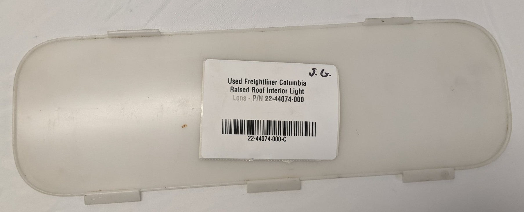 Freightliner 22-44074-000, Raised Roof Interior Light Lens