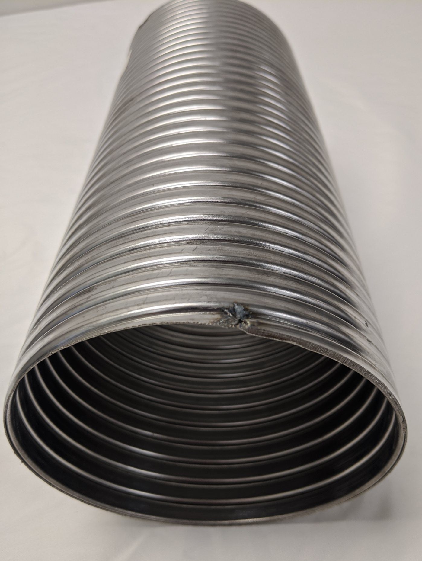 Heavy Duty 5" Stainless Steel Flexible Exhaust Pipe - P/N 17B-500-12SS