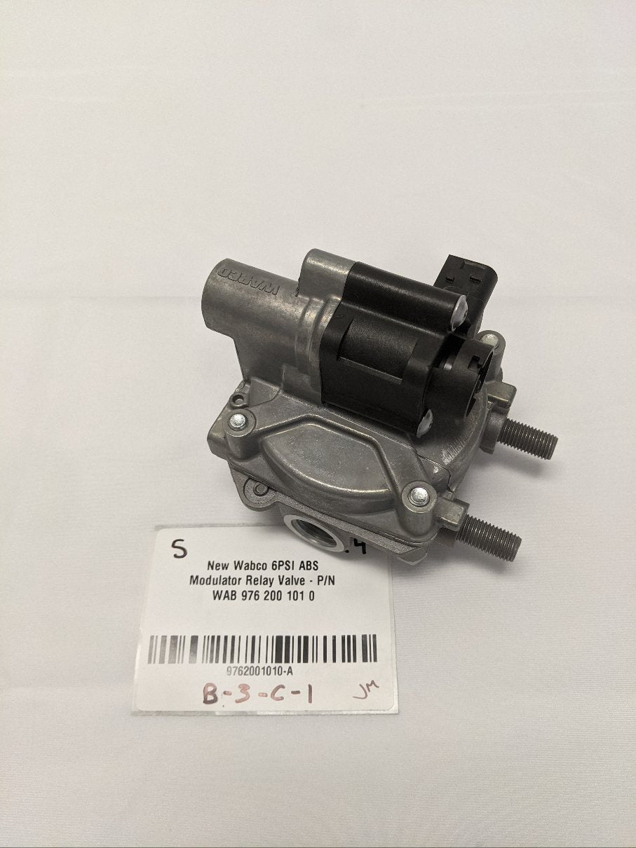 Wabco 6 PSI ABS Modulator Relay Valve | P/N WAB 9762001010