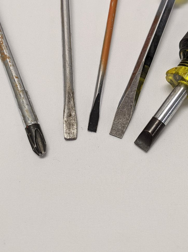*Lot of 5* Used Klein Philips and Flathead Screwdriver Set