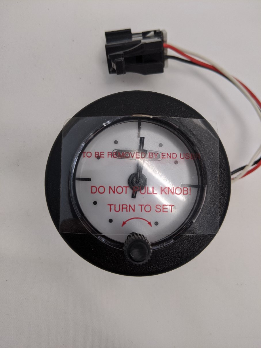 Freightliner 2.4" Dia. ISSPRO Analog Clock - P/N 22-42939-001 (10106922139964)