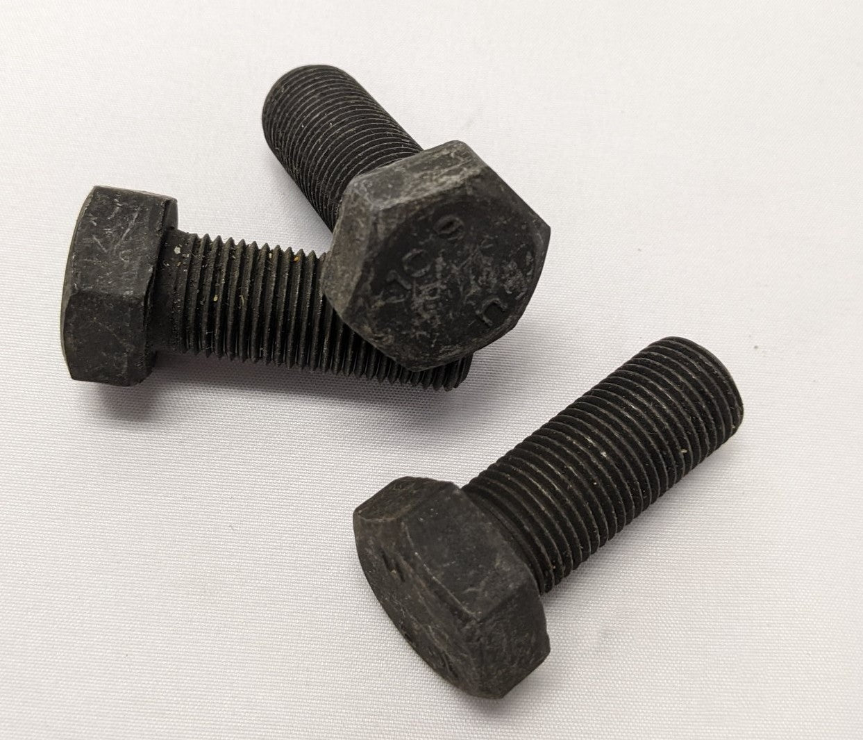 M16-1.5mm x 40mm Grade 10.9 Hex Bolts Black Oxide Lot/20