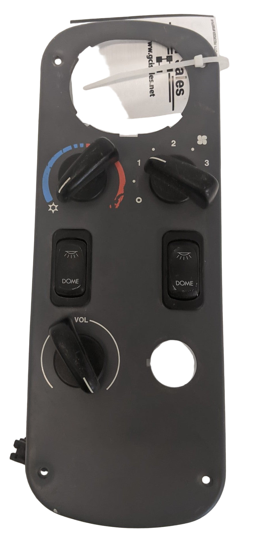 Used Freightliner Columbia Sleeper Cab Control Panel - P/N 22-46623-044