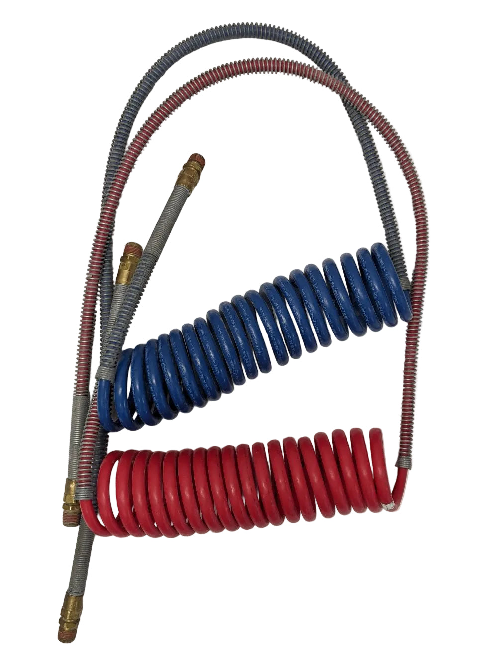 Parker 12' Red & Blue Coiled Trailer Air Lines | A12-15880-002