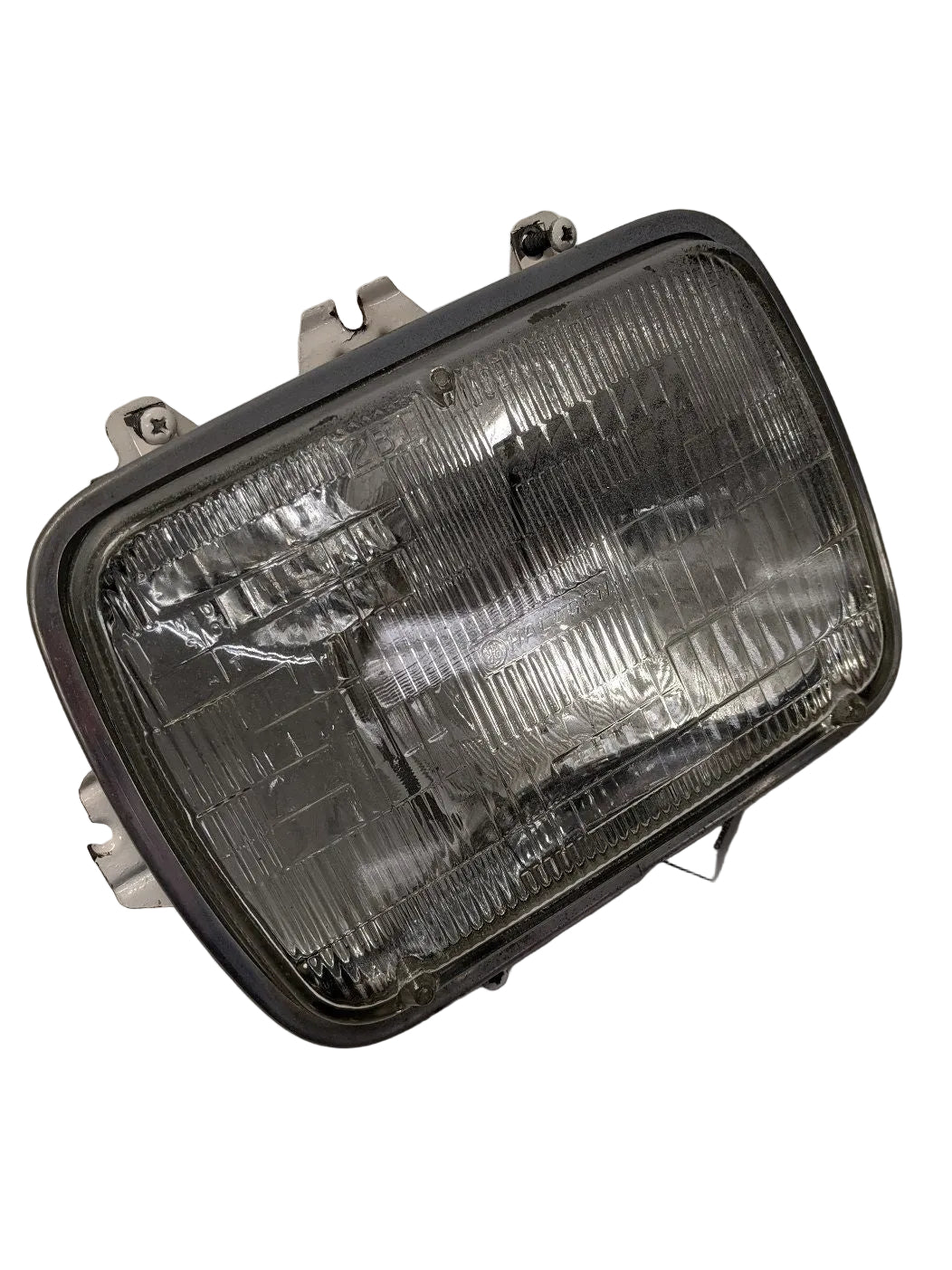 Used General Electric Double Filament Halogen Headlamp w/ Housing - P/N GEH5054